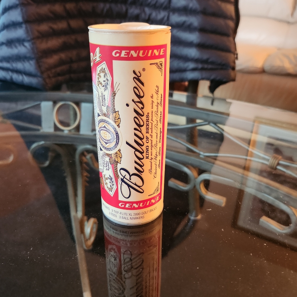 Vintage Budweiser Golf Balls